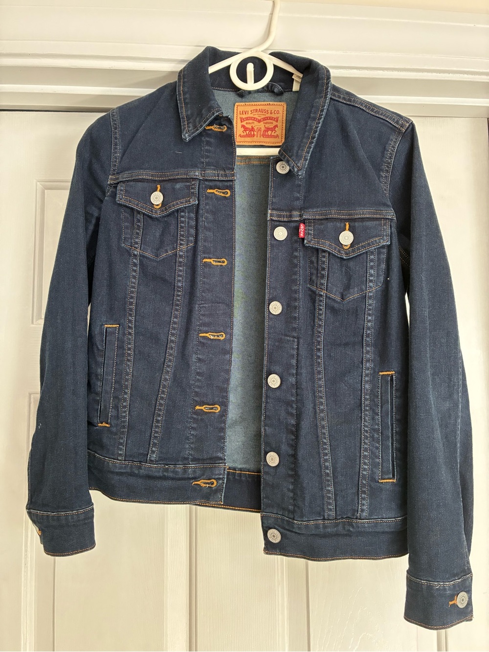 Levi's Indigo Denim Trucker Jacket - Dark Blue